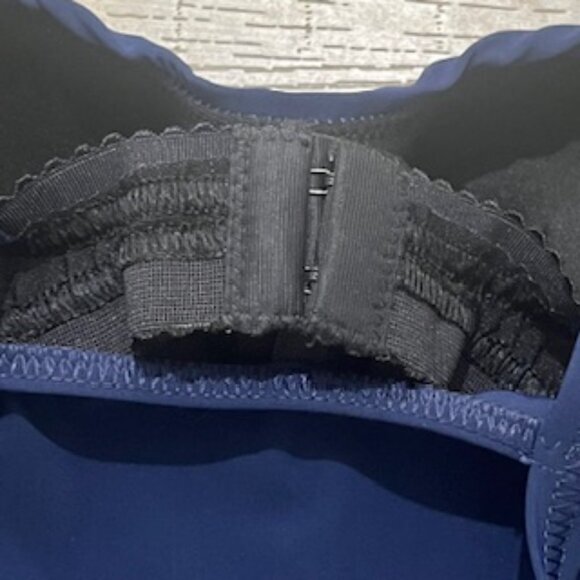 NEW Profile By Gottex One Piece Swimsuit Navy Blue Ruched Women’s Size‎ 6D NWT - Picture 12 of 12